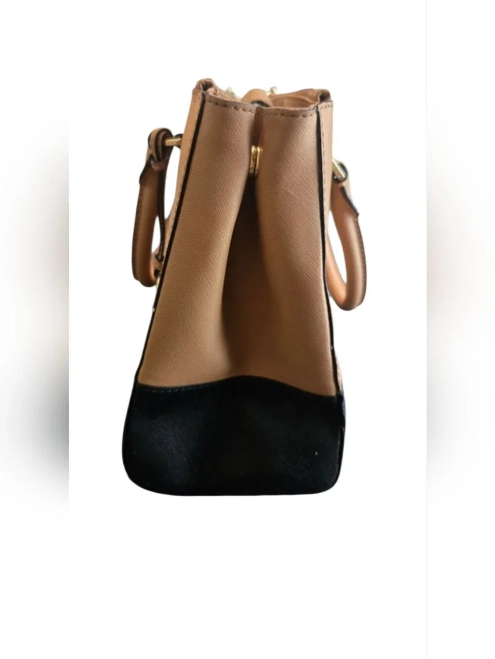 Michael Kors Tan and Black Women's Bag